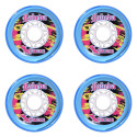 LABEDA Gripper Extreme soft Roller Wheels Blue - 8 Pieces