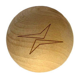 TRONX Wooden Stickhandling Ball