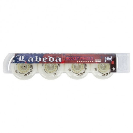 LABEDA Gripper Soft 4-pack Roller Hockey Wheels