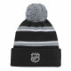Outerstuff JACQUARED CUFFED KNIT POM-AVALANCHE-JR AVALANCHE 
