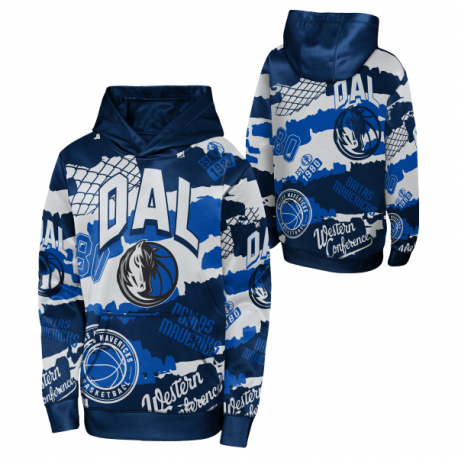 Pulover s kapuco OUTERSTUFF NBA Over The Limit Sublimated JR