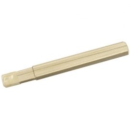 Wooden extension for rod or handle