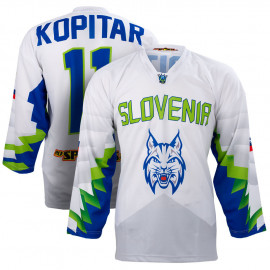 Fan jersey of the hockey team of Slovenia - WHITE