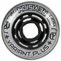 Inline skate wheels REVISION Variant plus X-Soft Silver - 1pc