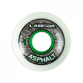 Wheels Labeda Gripper ASPHALT HARD NAT/GRN 4 pcs