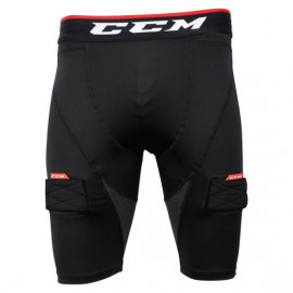 CCM Compression Shorts With Jock SR